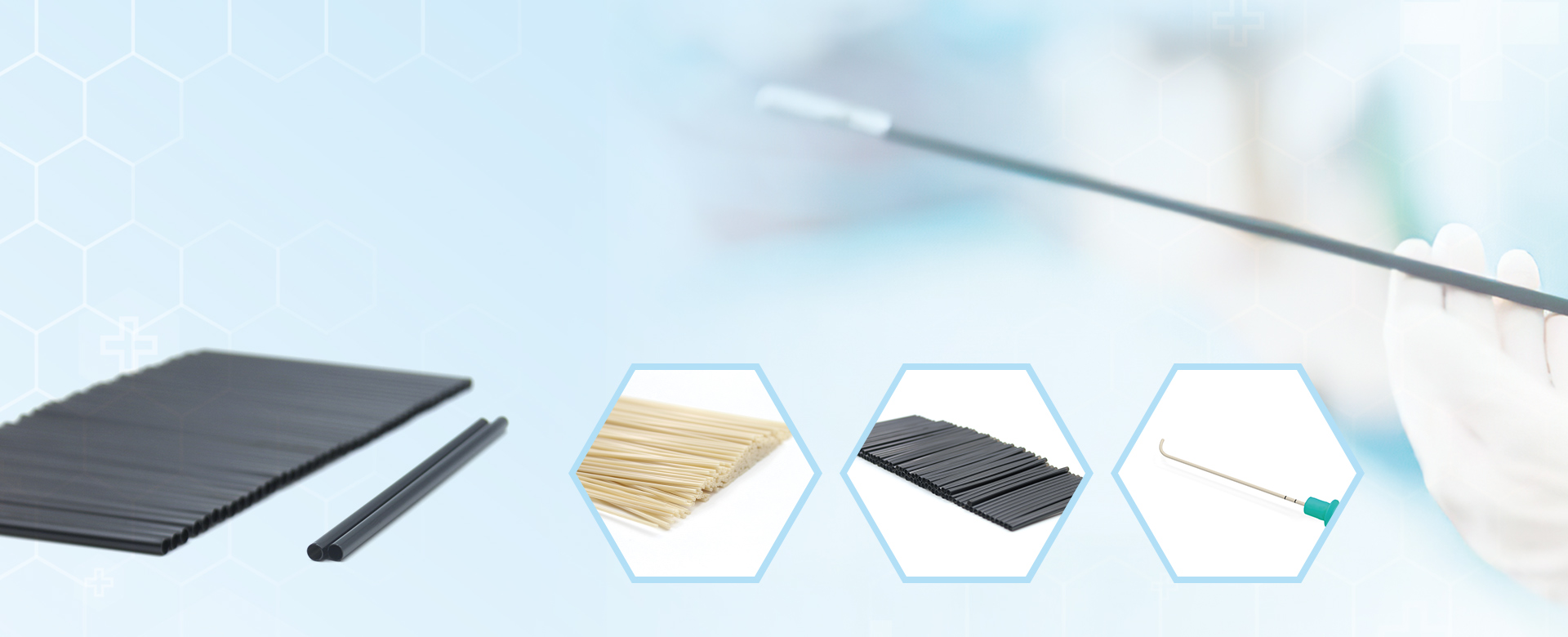 PEEK Yüksek Sıcaklığa Dayanıklı Tıbbi Tüp